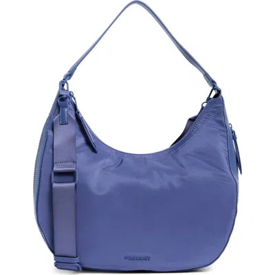 Tahari Minetta Expandable Crescent Bag In Dusk