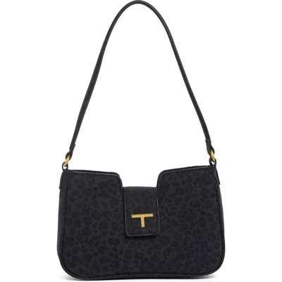 Tahari Mini Shoulder Bag In Black