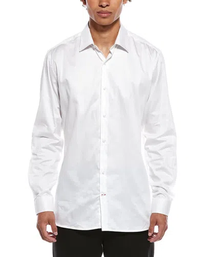 Tahari Modern Fit Dress Shirt In White