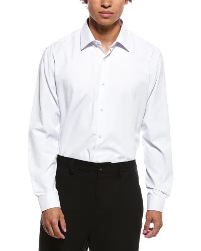 Tahari Modern Fit Dress Shirt In White