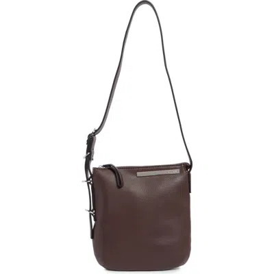 Tahari Monroe Top Zip Crossbody Bag In Coffee