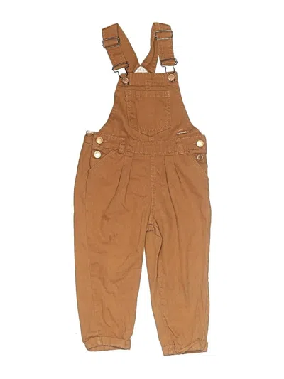 Pre-owned Tahari Kids' Overalls In Brown