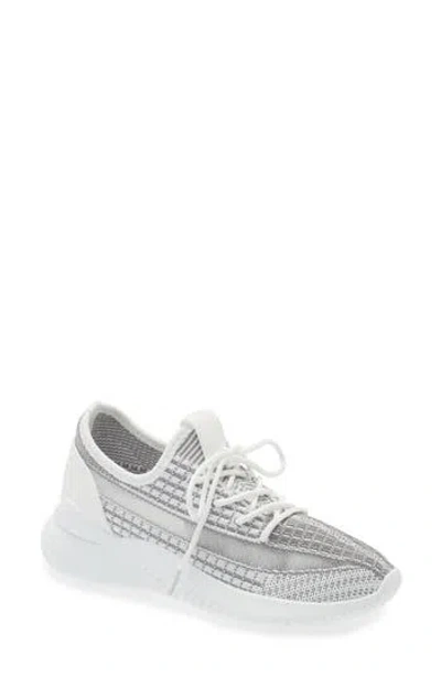 Tahari Patterned Knit Sneaker In Multi