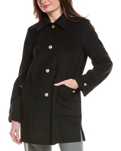 TAHARI TAHARI PAULA WOOL-BLEND COAT