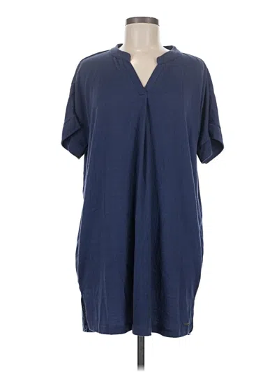 Pre-owned Tahari Poncho In Blue