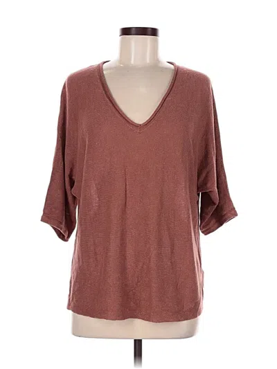 Pre-owned Tahari Poncho In Brown