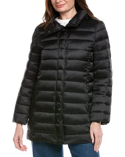 Tahari Puffer Coat In Black