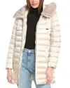 Tahari Puffer Jacket In Grey