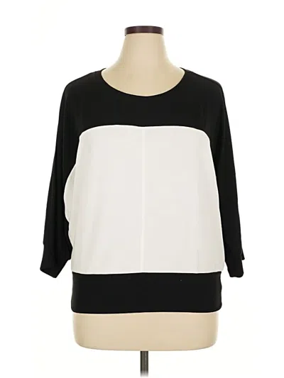 Pre-owned Tahari Pullover Sweater In Black