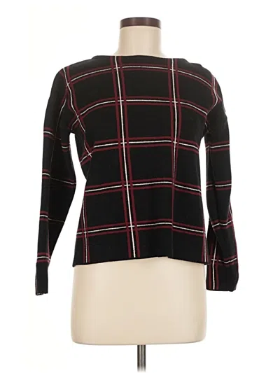 Pre-owned Tahari Pullover Sweater In Black