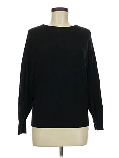 Pre-owned Tahari Pullover Sweater In Black