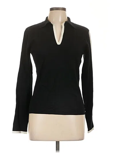 Pre-owned Tahari Pullover Sweater In Black