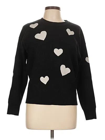Pre-owned Tahari Pullover Sweater In Black