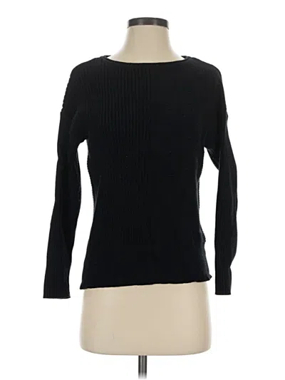 Pre-owned Tahari Pullover Sweater In Black