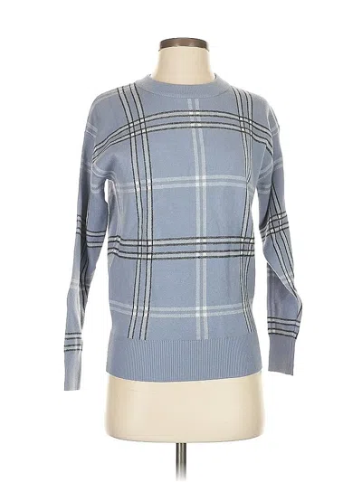 Pre-owned Tahari Pullover Sweater In Blue