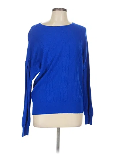 Pre-owned Tahari Pullover Sweater In Blue