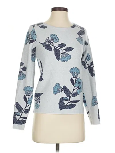 Pre-owned Tahari Pullover Sweater In Blue