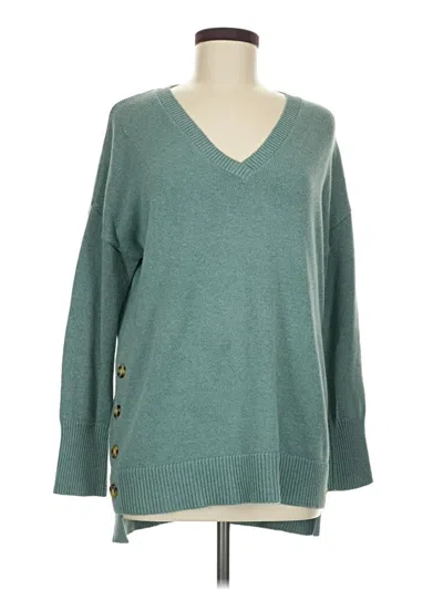 Pre-owned Tahari Pullover Sweater In Blue