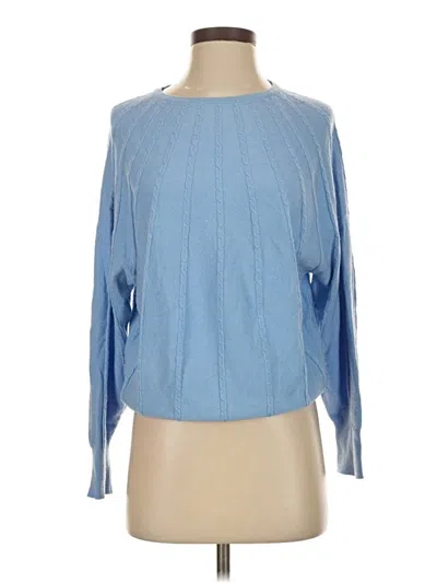 Pre-owned Tahari Pullover Sweater In Blue