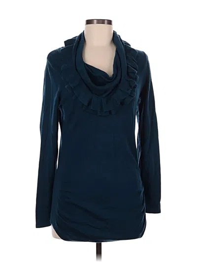 Pre-owned Tahari Pullover Sweater In Blue