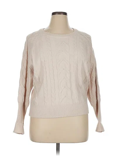 Pre-owned Tahari Pullover Sweater In Brown