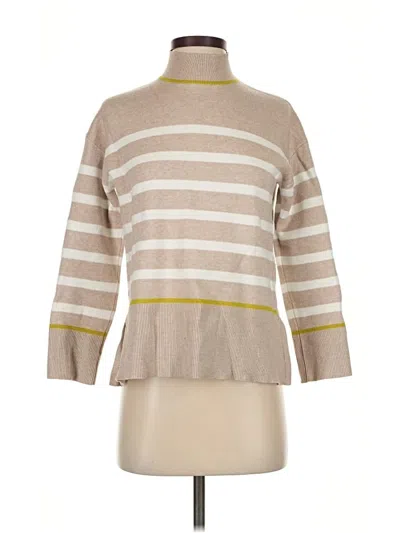 Pre-owned Tahari Pullover Sweater In Brown