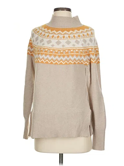 Pre-owned Tahari Pullover Sweater In Brown