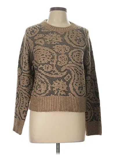 Pre-owned Tahari Pullover Sweater In Brown