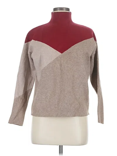 Pre-owned Tahari Pullover Sweater In Brown