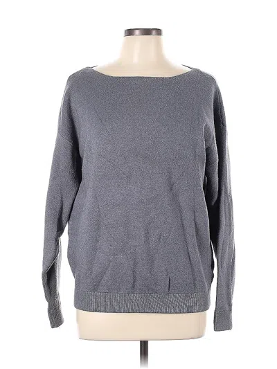 Pre-owned Tahari Pullover Sweater In Gray