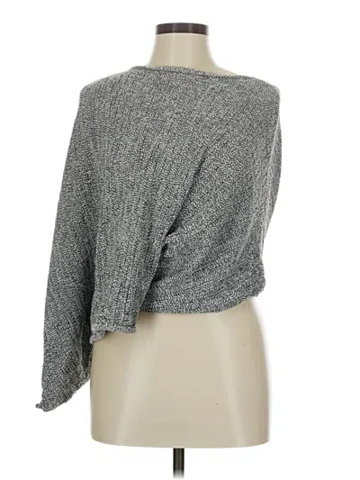 Pre-owned Tahari Pullover Sweater In Gray