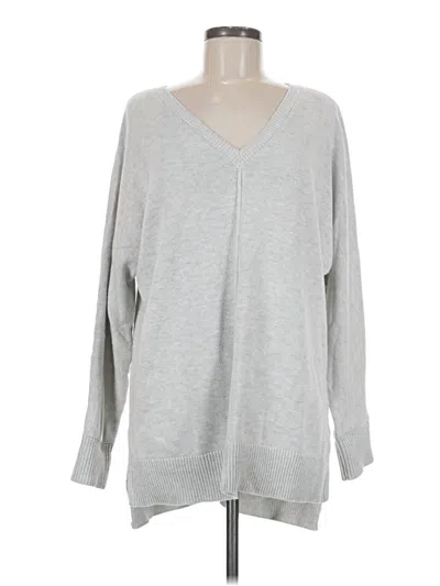 Pre-owned Tahari Pullover Sweater In Gray