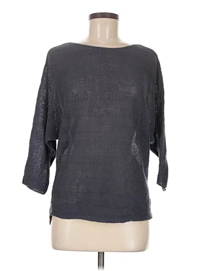 Pre-owned Tahari Pullover Sweater In Gray