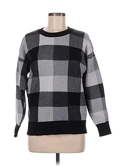 Pre-owned Tahari Pullover Sweater In Gray