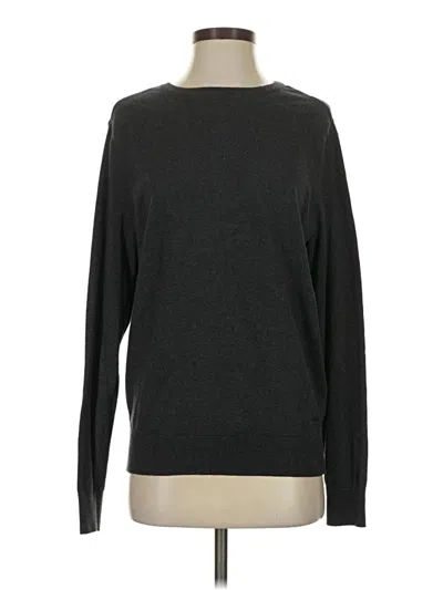 Pre-owned Tahari Pullover Sweater In Gray