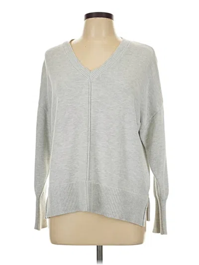Pre-owned Tahari Pullover Sweater In Gray