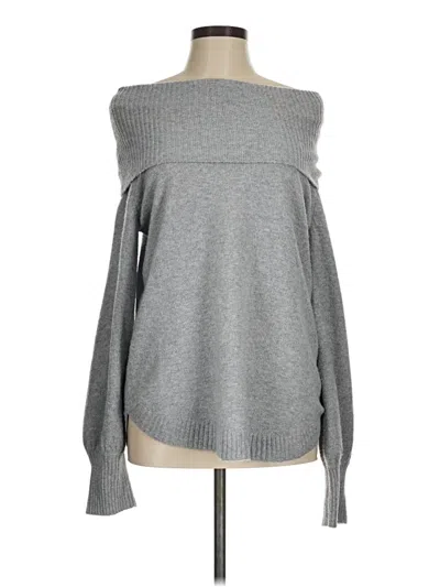Pre-owned Tahari Pullover Sweater In Gray