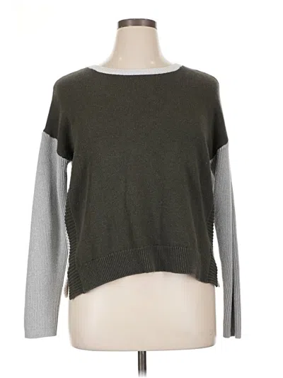 Pre-owned Tahari Pullover Sweater In Gray