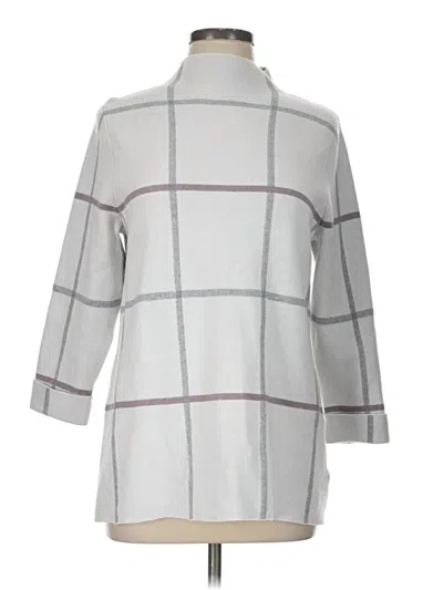 Pre-owned Tahari Pullover Sweater In Gray
