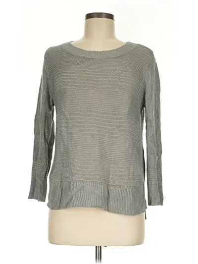 Pre-owned Tahari Pullover Sweater In Gray