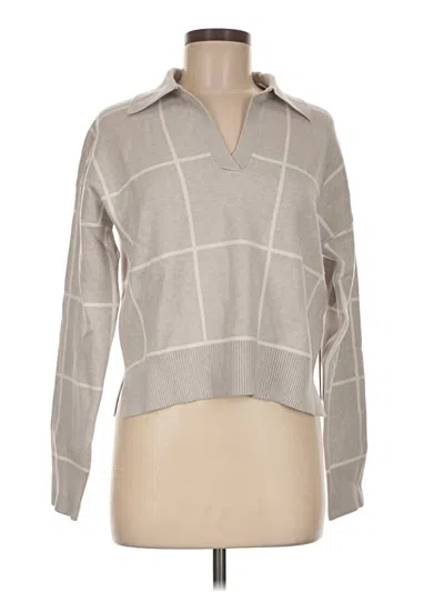 Pre-owned Tahari Pullover Sweater In Gray