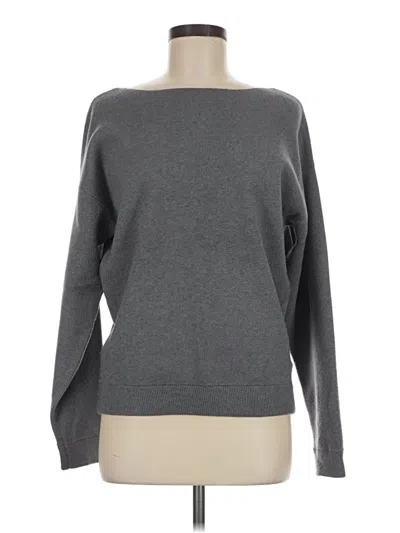 Pre-owned Tahari Pullover Sweater In Gray