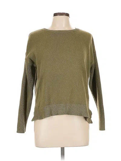 Pre-owned Tahari Pullover Sweater In Green