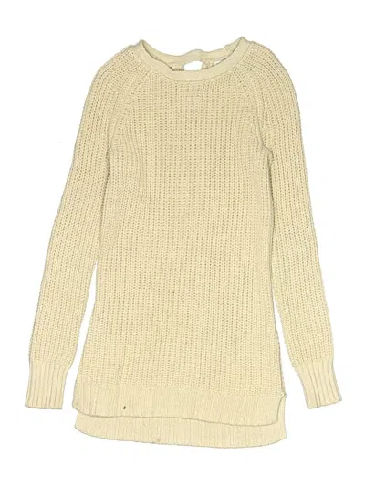 Pre-owned Tahari Kids' Pullover Sweater In Ivory