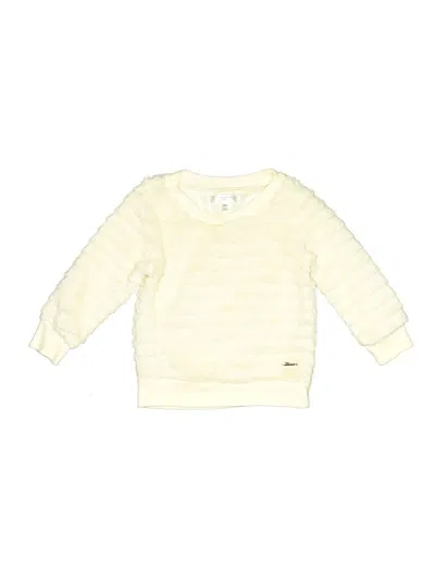 Pre-owned Tahari Kids' Pullover Sweater In Ivory