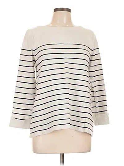 Pre-owned Tahari Pullover Sweater In Ivory
