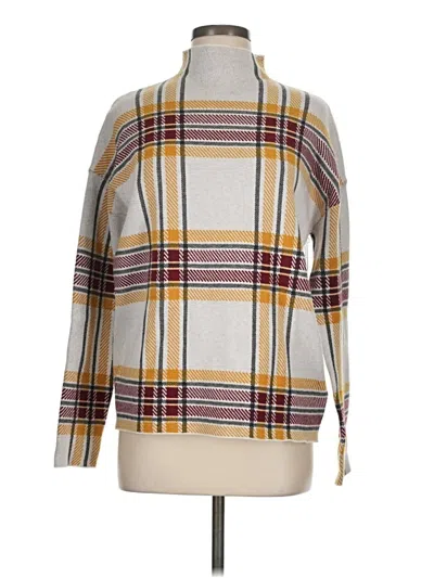 Pre-owned Tahari Pullover Sweater In Ivory