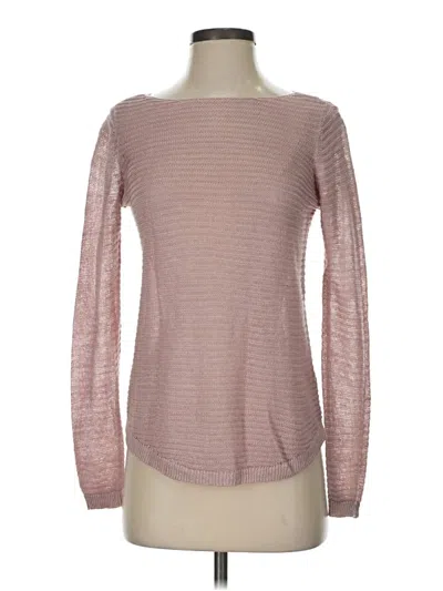 Pre-owned Tahari Pullover Sweater In Pink