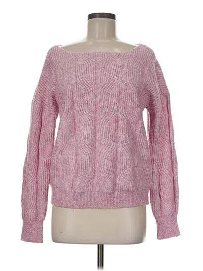 Pre-owned Tahari Pullover Sweater In Pink