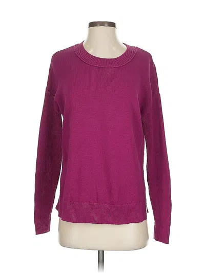 Pre-owned Tahari Pullover Sweater In Purple